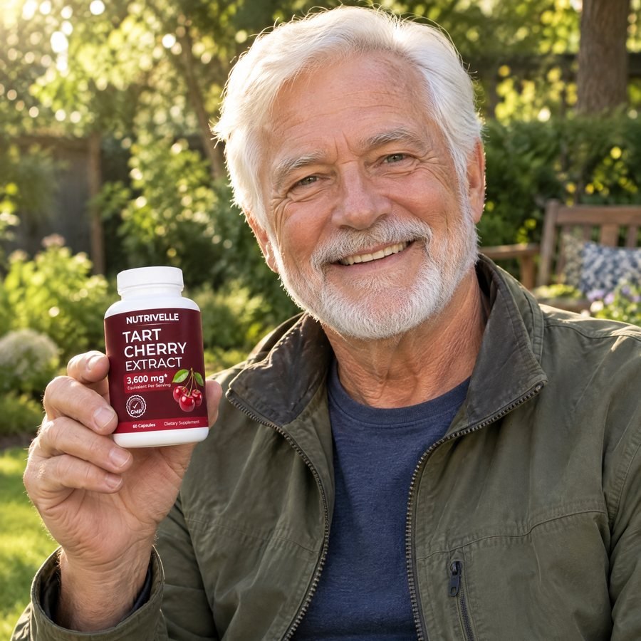 George holding Nutrivelle