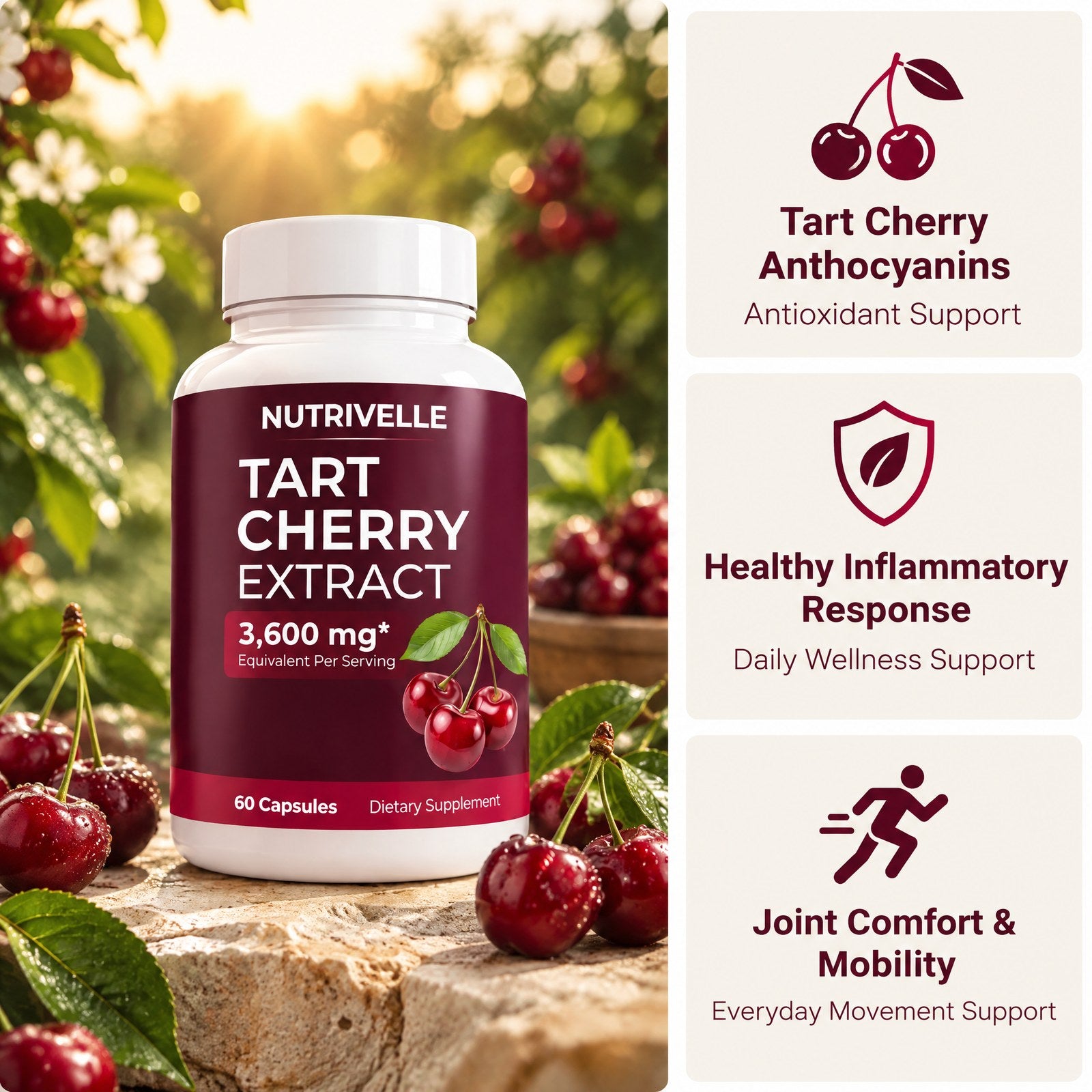 Nutrivelle Tart Cherry Extract