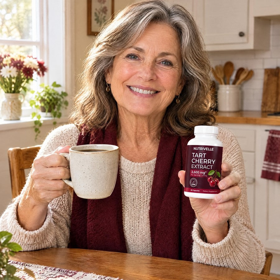 Barbara holding Nutrivelle